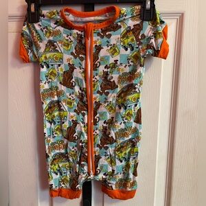 12-18M Little Geeks trilogy Co. bamboo shortie
